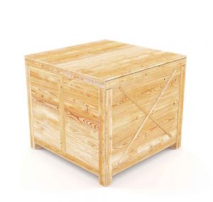 جعبه چوبی تقویت شده برای محصولات صنعتی بزرگ و حساس