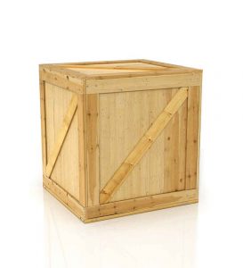 بسته بندی چوبی مقاوم برای حمل و نقل محصولات صنعتی بزرگ