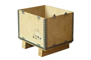 بسته‌بندی چوبی سفارشی برای قطعات فلزی صنعتی